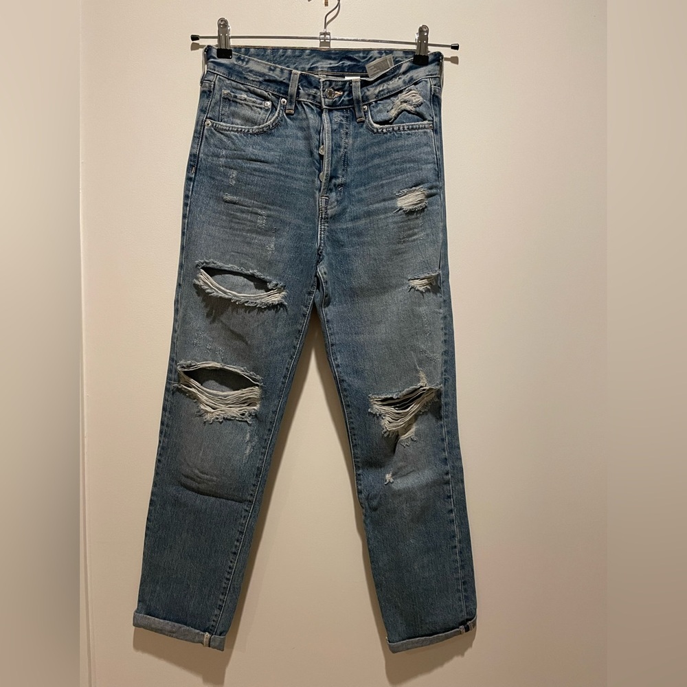 H&M ripped jeans